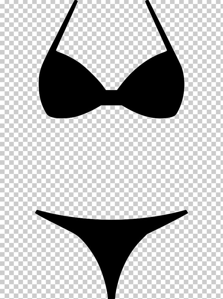 Bikini Swimsuit PNG, Clipart, Bikini, Black, Black And White.