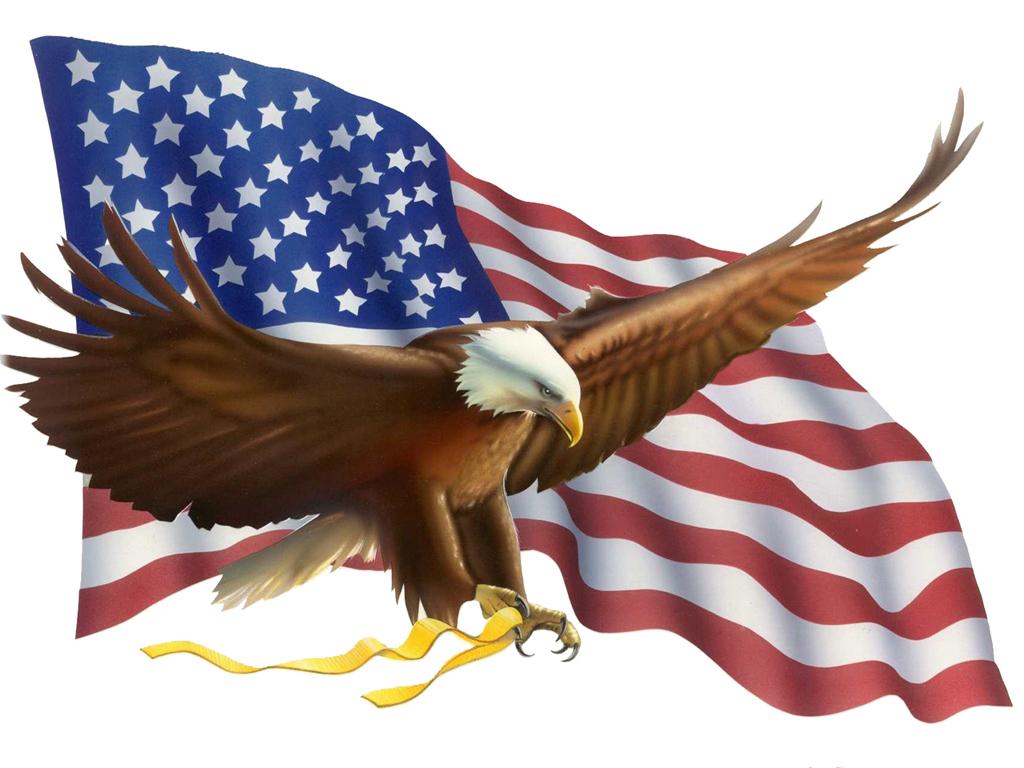 Bald Eagle And American Flag Clipart, Hd Wallpapers.