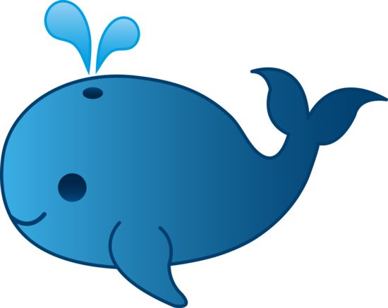 Baby Whale Clip Art.