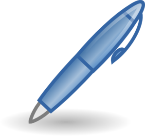 Ballpoint Pen Clipart.