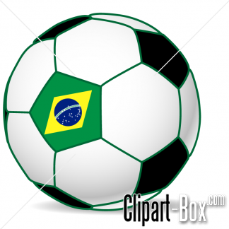 CLIPART BRAZIL WORLD CUP SOCCER BALL.