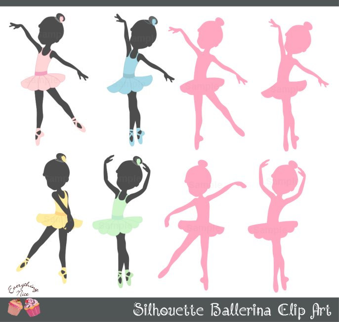 Ballerina clip art.