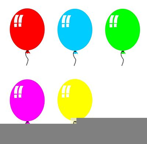 Free Printable Balloon Clipart.