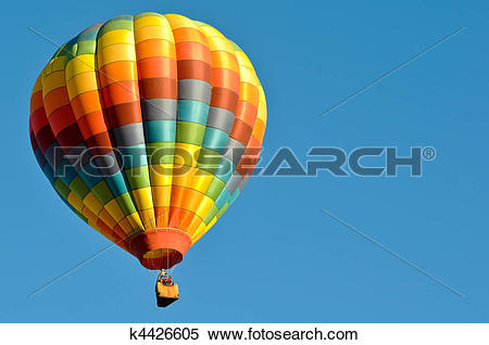 Stock Image of Hot Air Balloon Race k4426605.