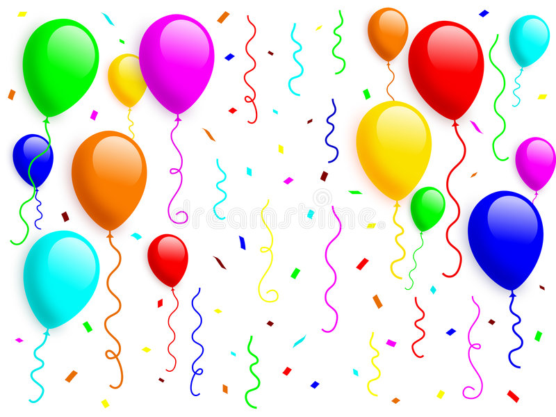 Free Clipart Balloons And Confetti : Clipart Balloons And Confetti 20 ...