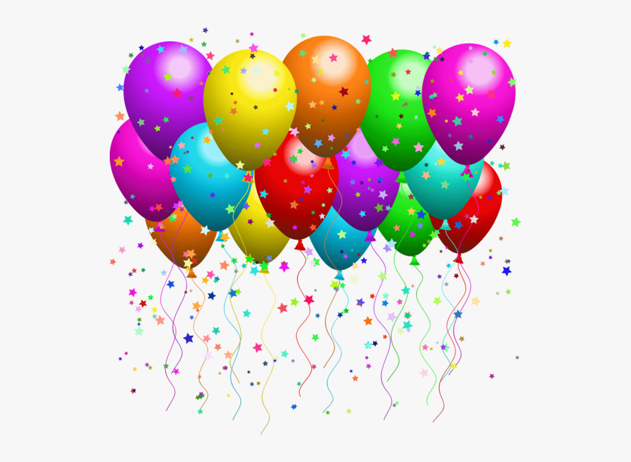 Birthday Balloons Clipart , Png Download.
