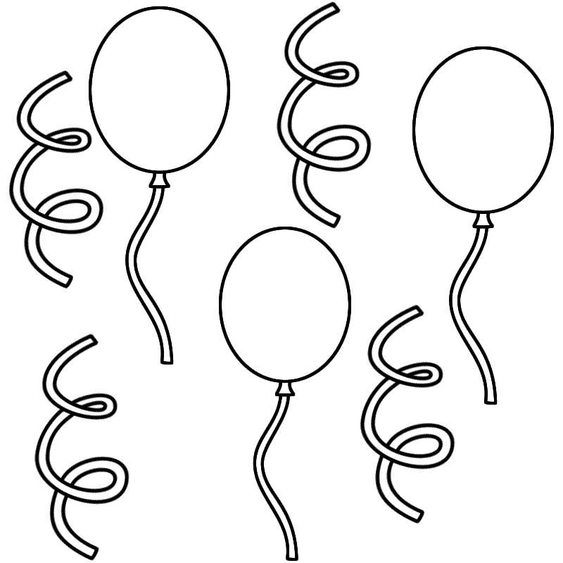 Free Pictures Of Balloons And Streamers, Download Free Clip Art.