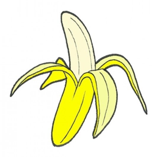 Banana Peel Clipart.