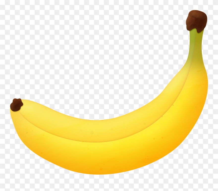 Clipart Banana Realistic.