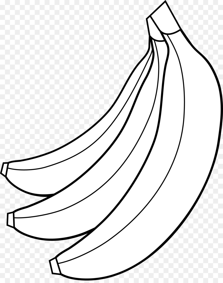 Banana Clipart Black And White clipart.