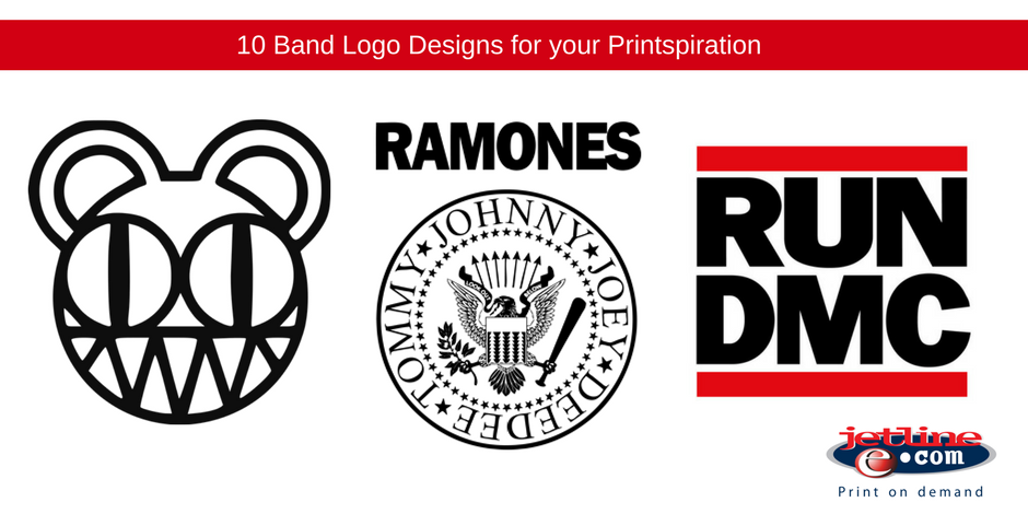 10 Band Logo Designs for your Printspiration.