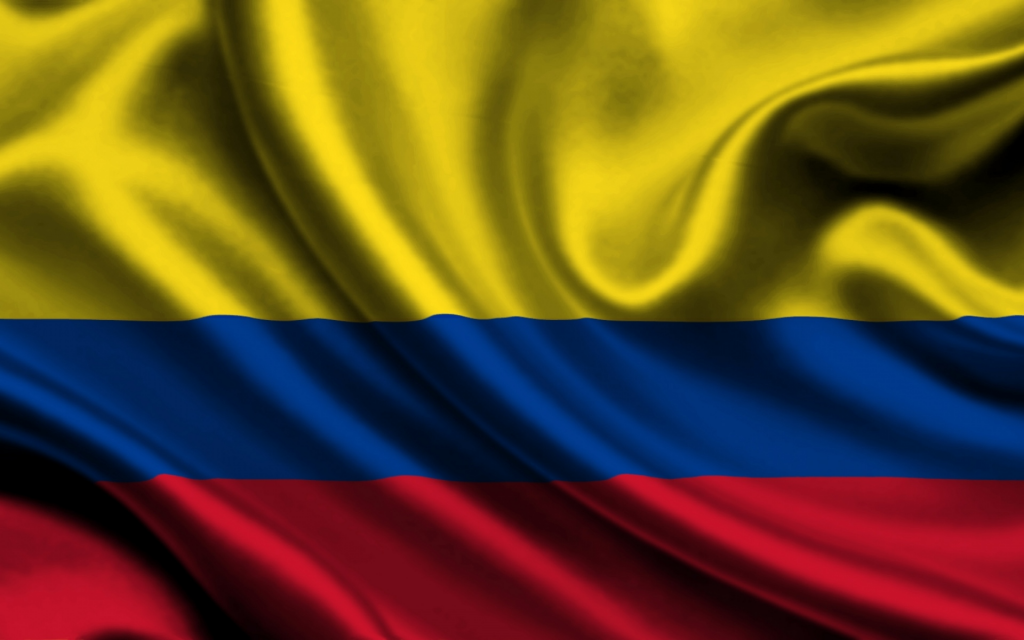 Bandera de Colombia.