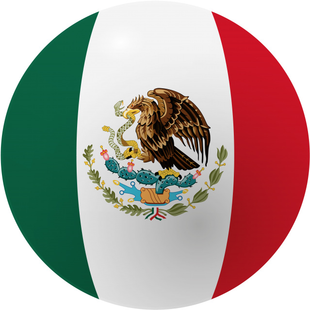 Bandera De Mexico Clipart.