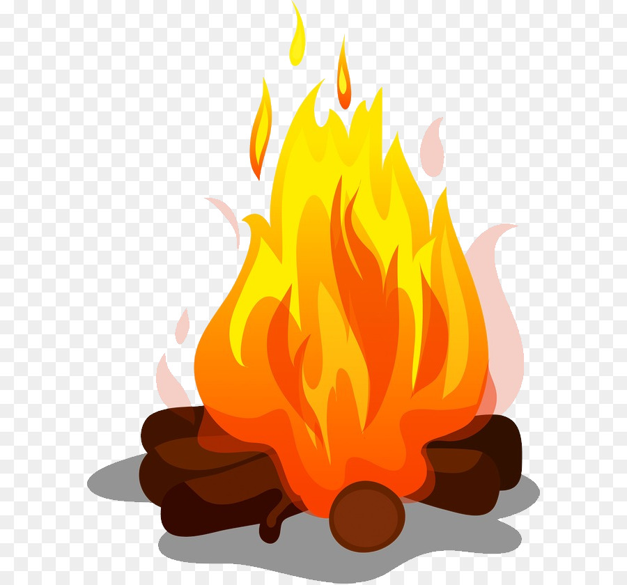 Campfire Cartoon clipart.