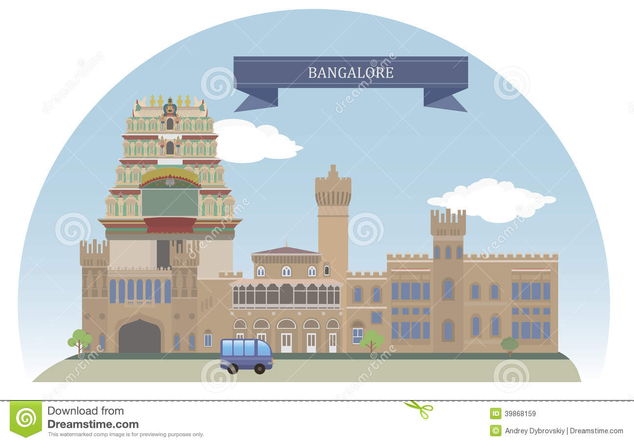 Bangalore Stock Illustrations.