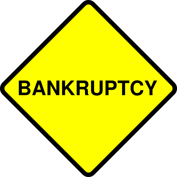 Bankruptcy Clipart.