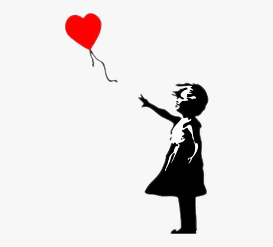 Banksy Balloon Girl Clipart , Png Download.