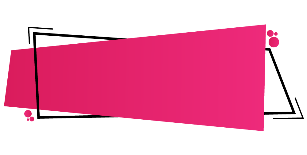 Pink banner png.