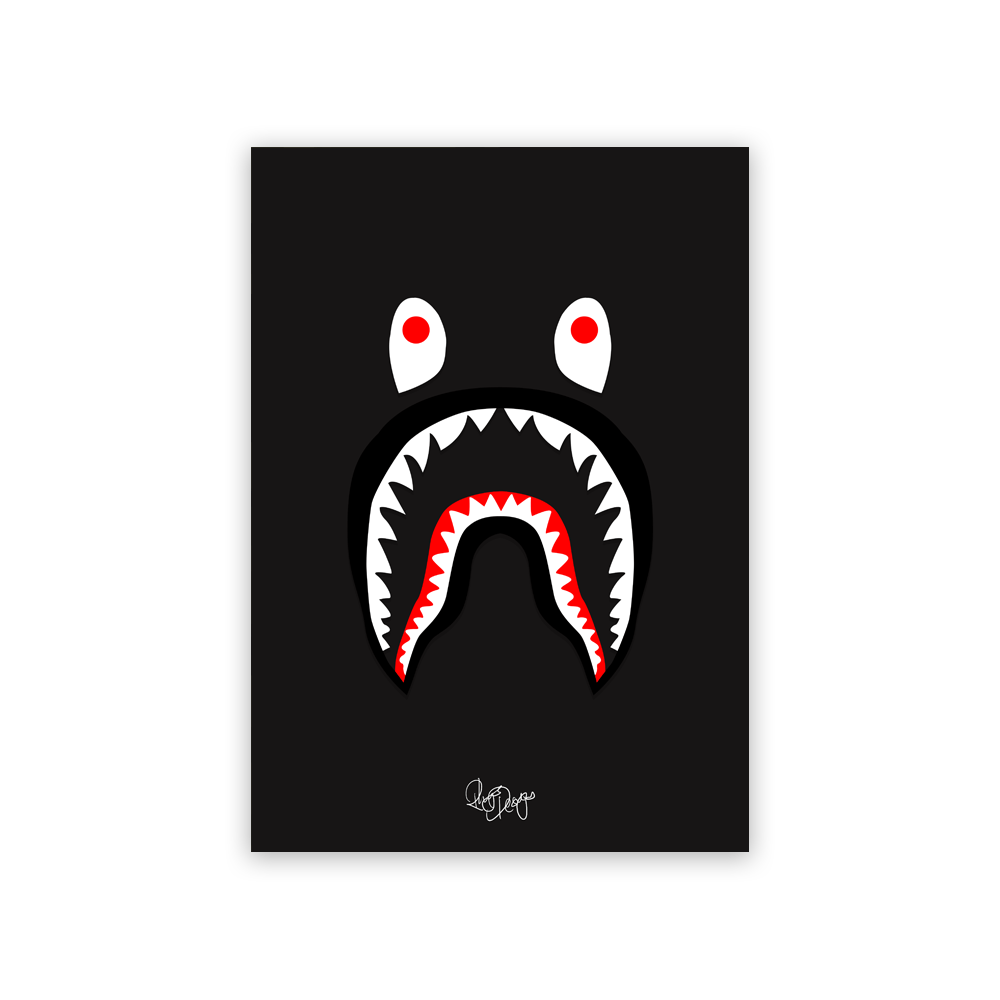 bape shark logo png 20 free Cliparts | Download images on Clipground 2024