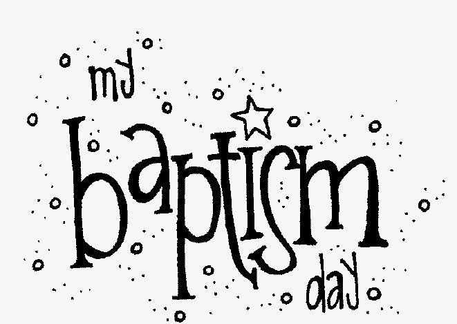 Baptism Boy Clipart.