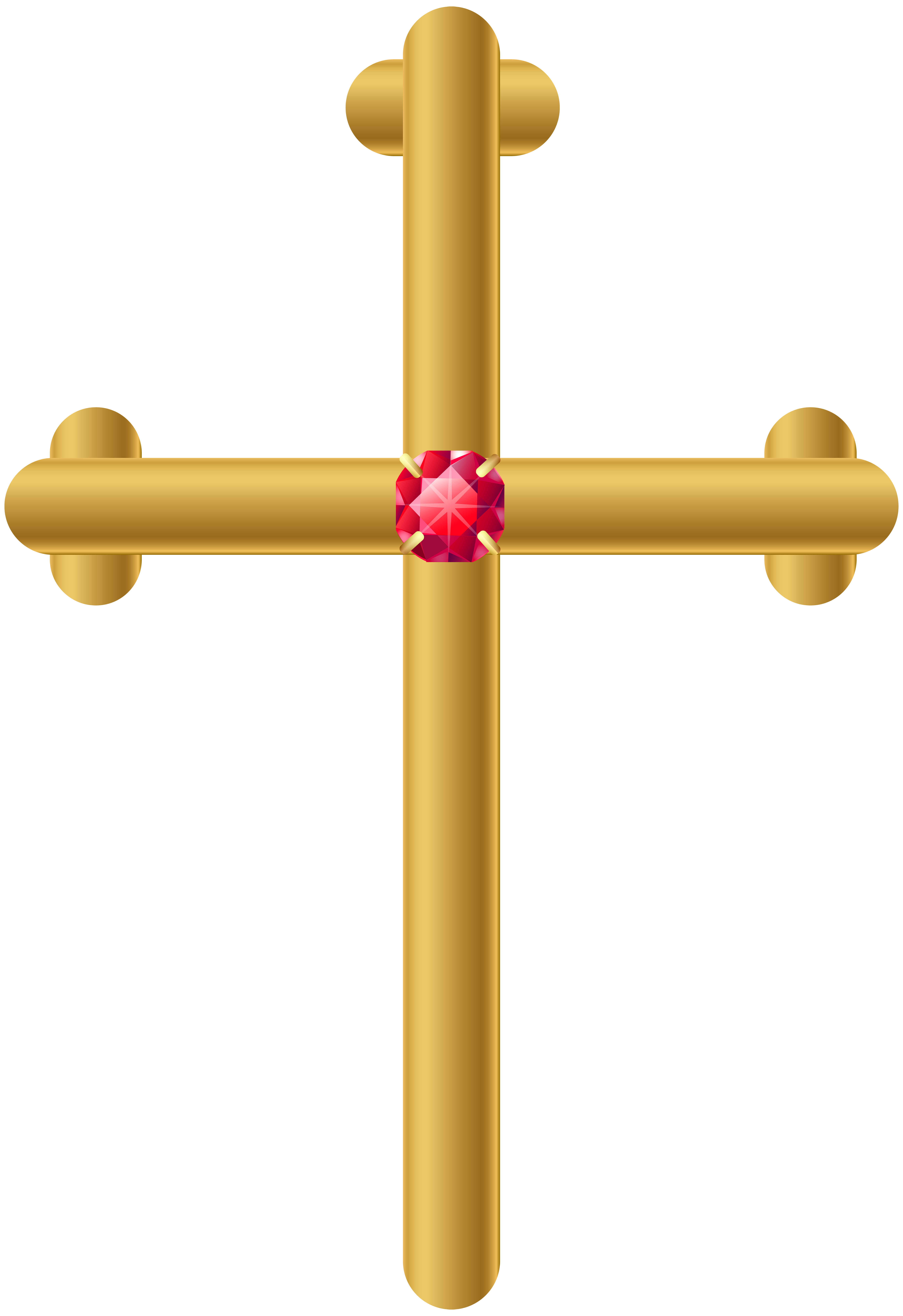 Gold Cross Clipart Png.