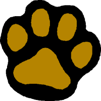 Teddy Bear Paw Print Clipart.