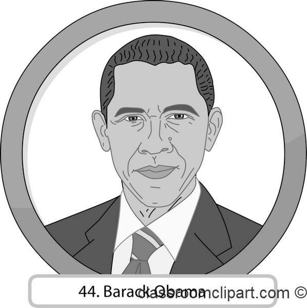 Obama Clipart.