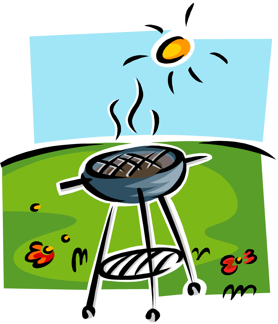 Summer Bbq Party Clip Art.