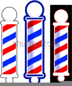 Barber Shop Pole Clipart Free.
