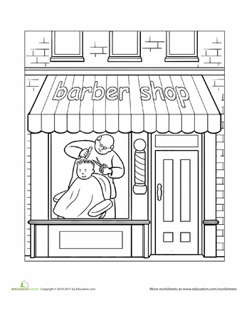 Barber Shop Clipart Black And White.
