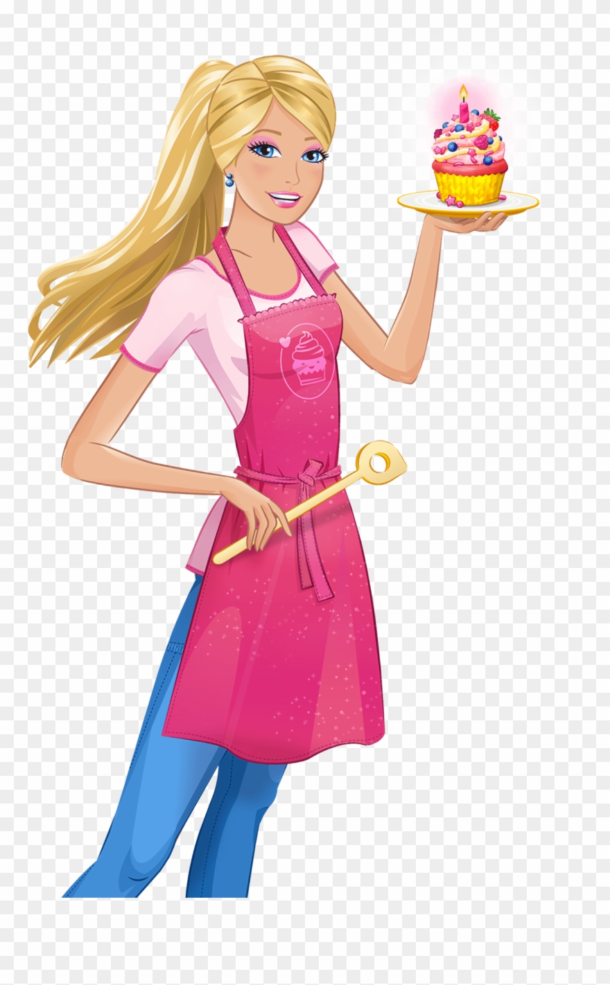 Barbie Clipart Iron On.