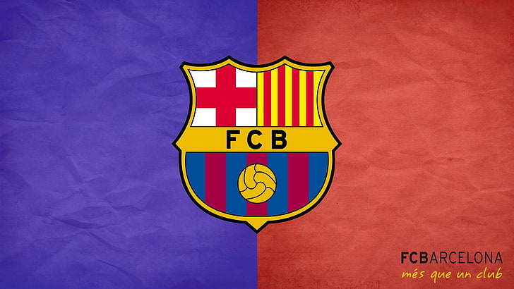 HD wallpaper: FC Barcelona logo, barca, yellow.