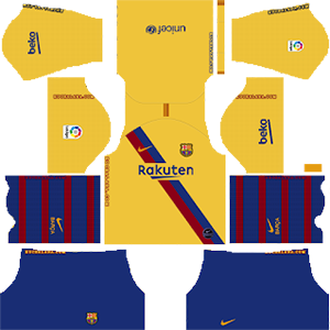 FC Barcelona kit and logo URL for Dream League Soccer 2020.
