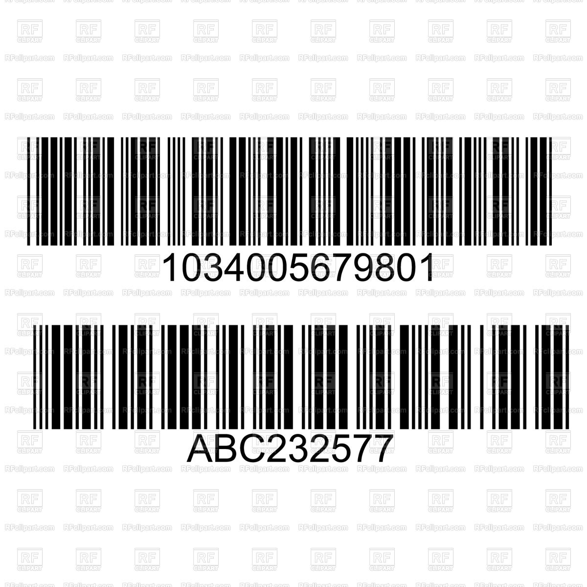Barcode Stock Vector Image.
