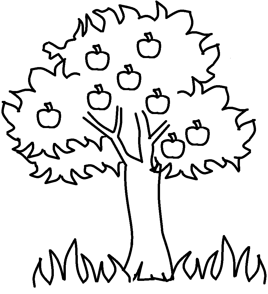 Tree Clipart Png Black And White.