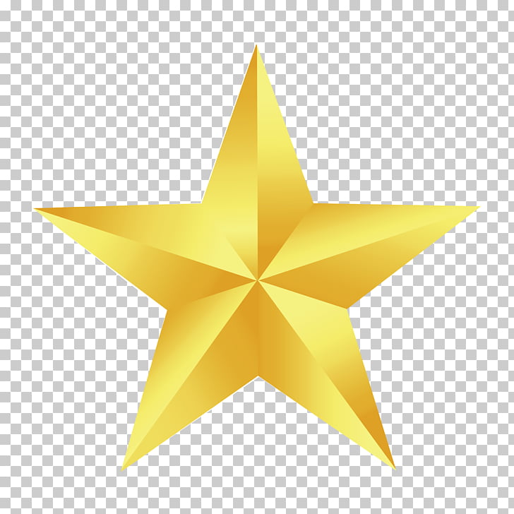 Star , gold star, yellow barn star art PNG clipart.