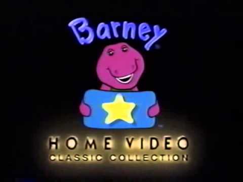 Lyrick Studios logo, Barney Home Video logo, and THX logo.