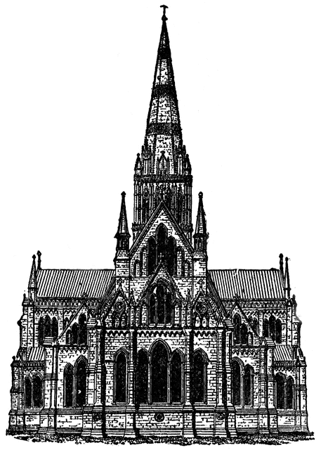 Gothic Church Clipart.