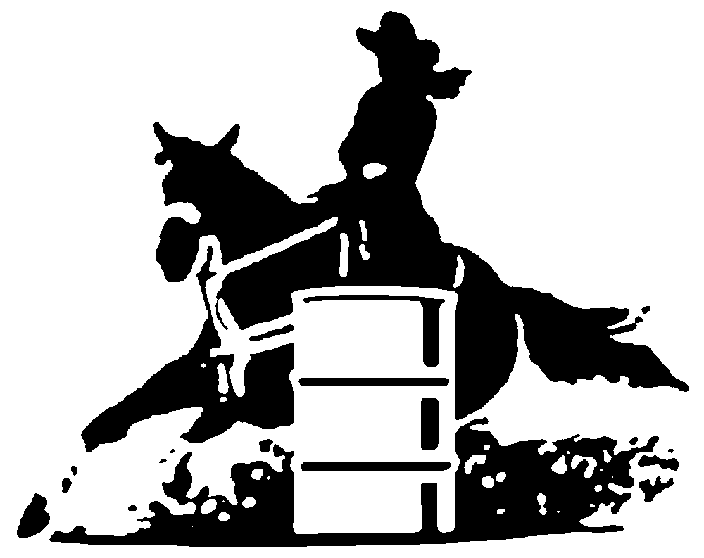barrel racing clip art