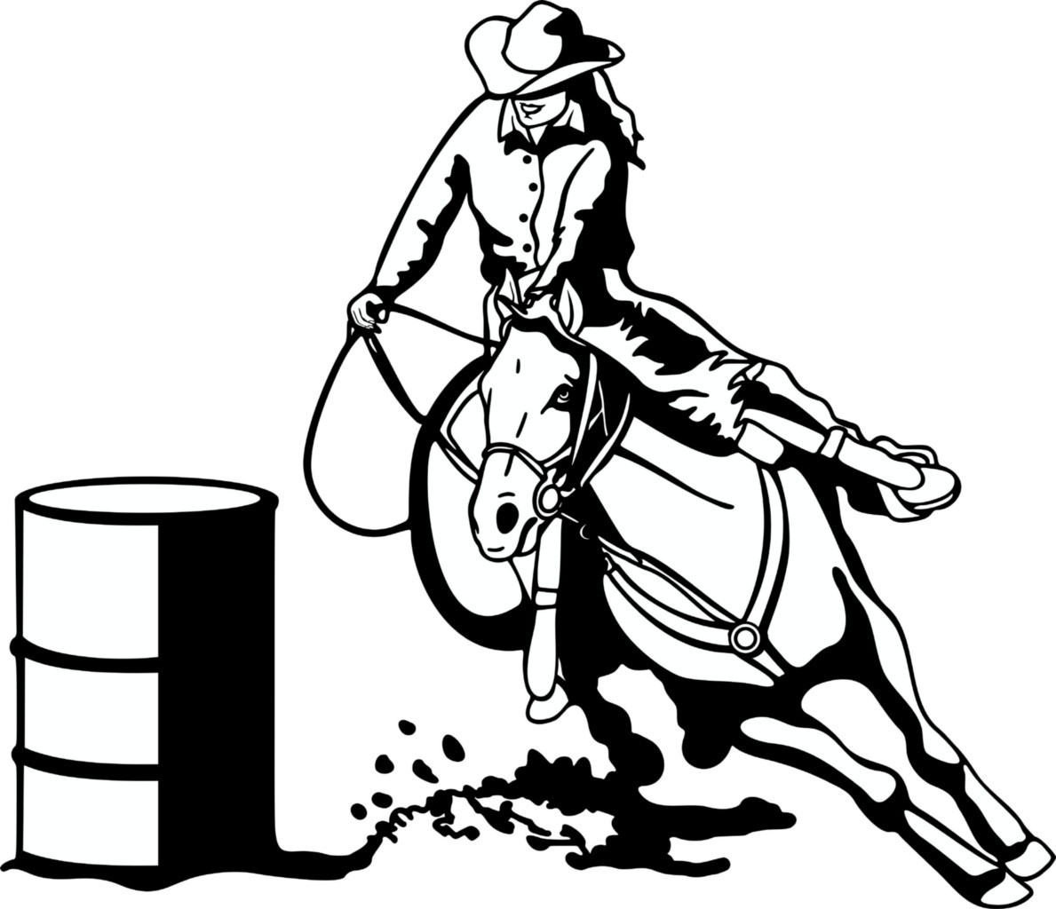 Barrel racing clipart 20 free Cliparts | Download images on Clipground 2022