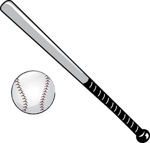 Baseball Bat Clipart.