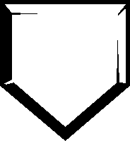 Baseball Home Plate Clipart.