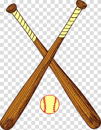 Baseball And Bats transparent background PNG clipart.