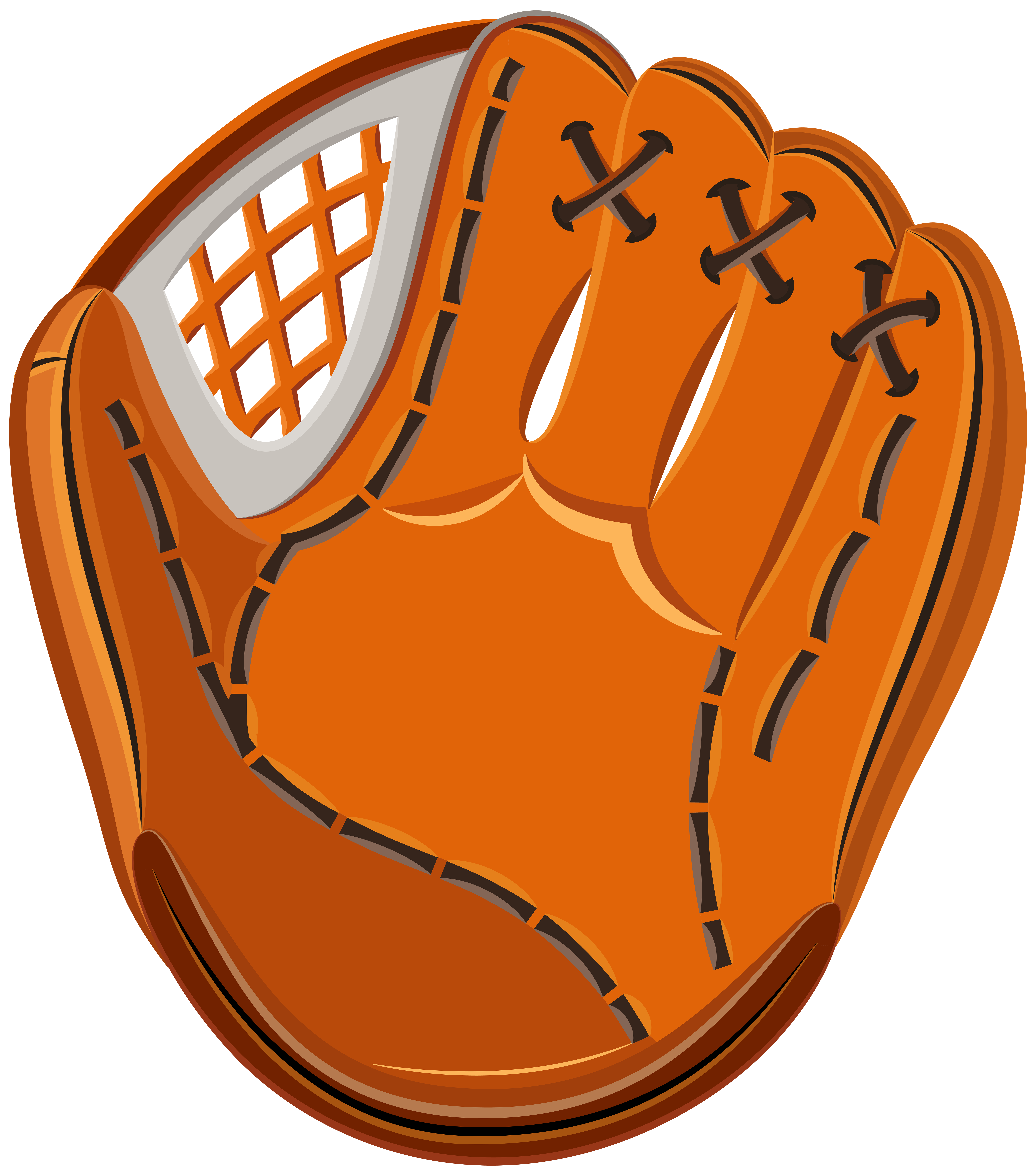 Baseball Glove PNG Clip Art Image.