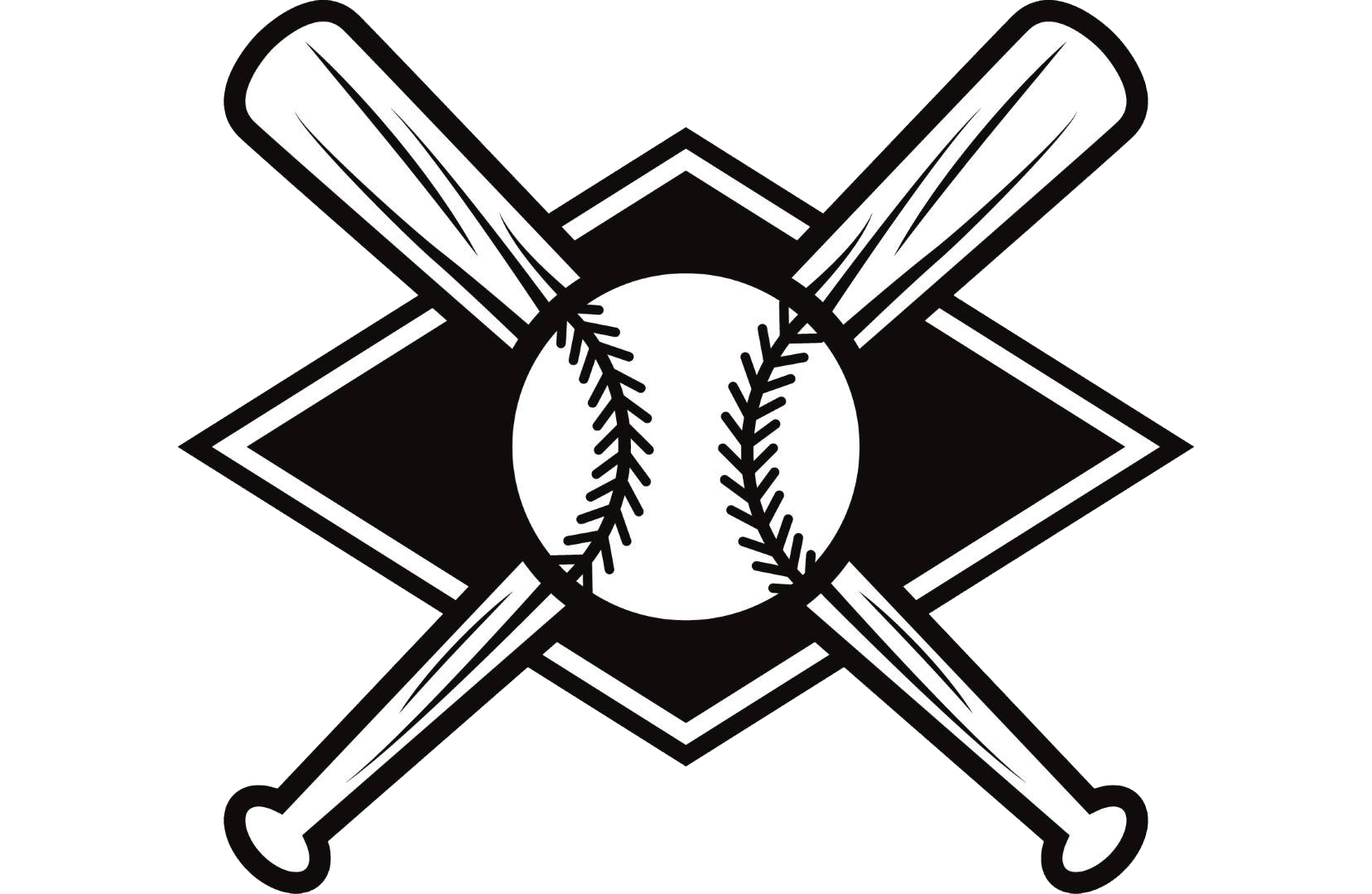 baseball bats crossed clipart 10 free Cliparts | Download images on