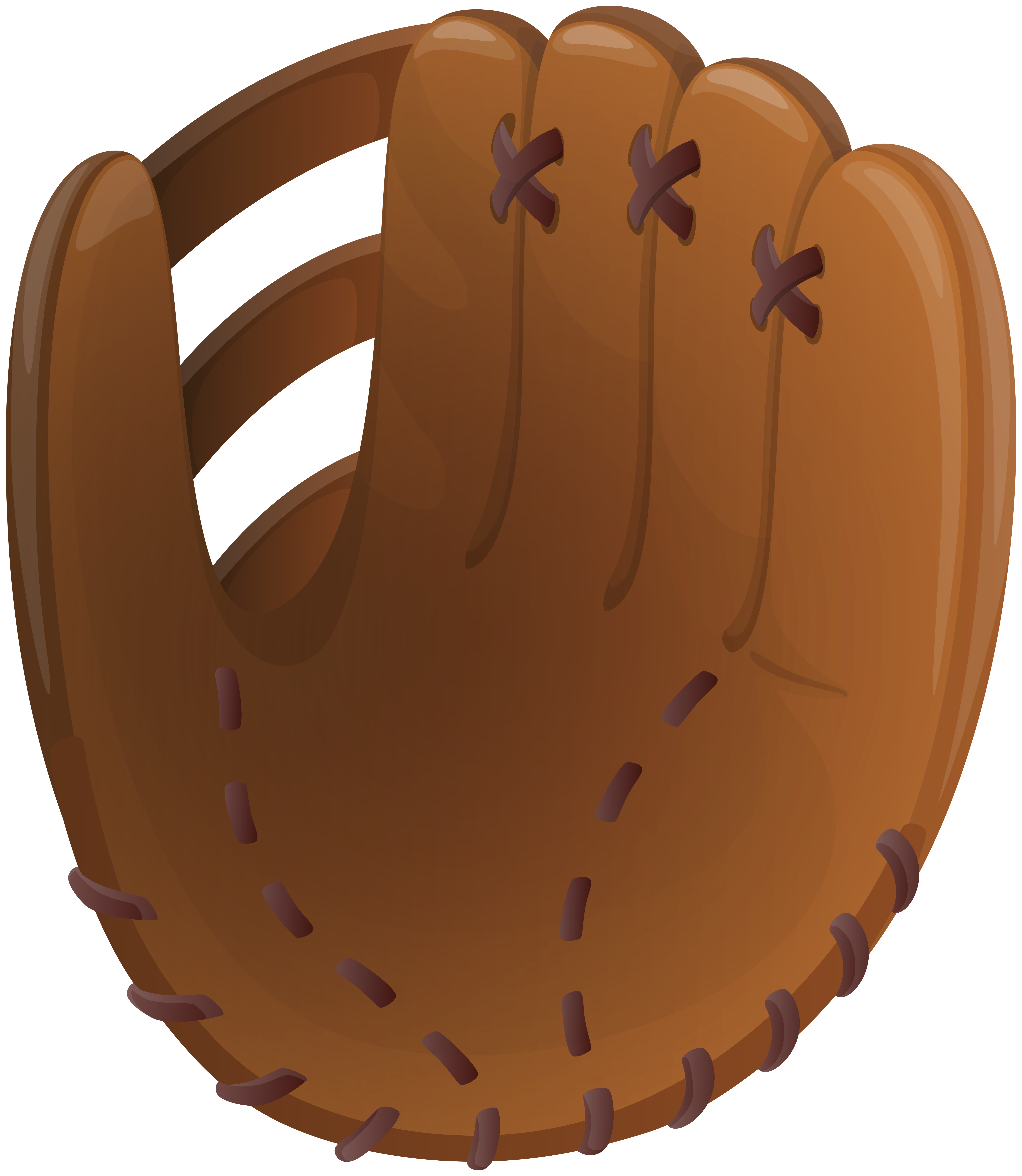 Baseball Glove Clip Art Image.