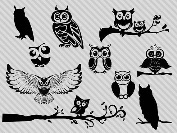 Download basic owl clipart cricut sillhoutte 10 free Cliparts | Download images on Clipground 2021