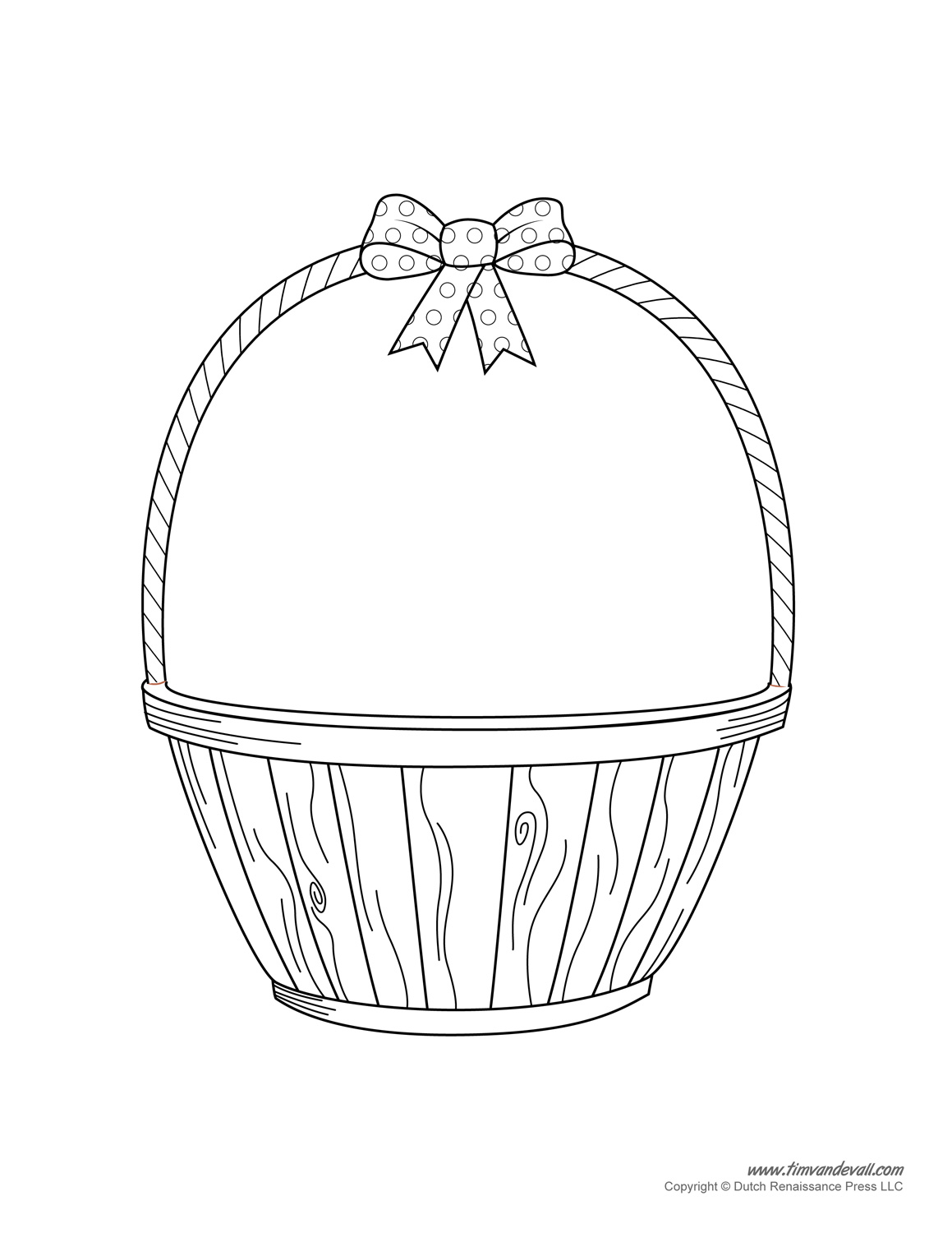 Free Basket Black And White Clipart, Download Free Clip Art.