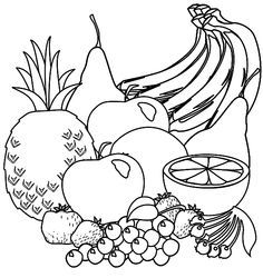 basket of vegetables clipart black and white 20 free Cliparts ...