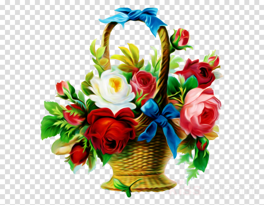 Bouquet Of Flowers Drawing clipart.